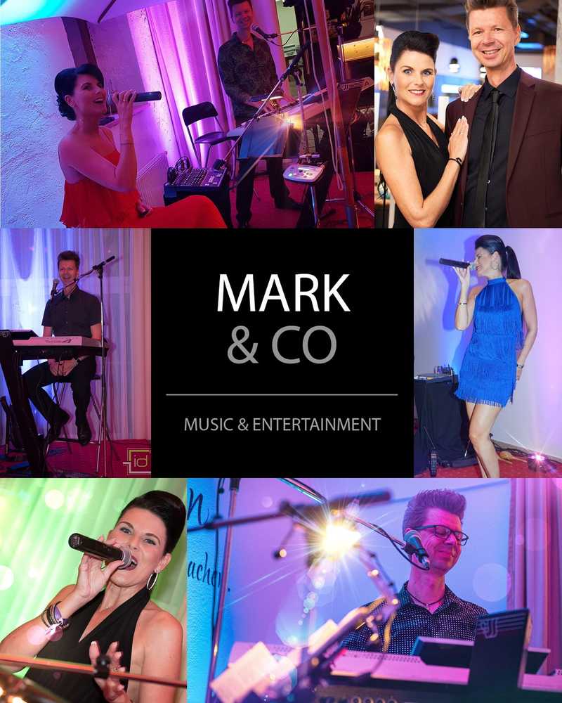 Duo Mark & Co Collage Hochzeitsband Oberösterreich Niederösterreich